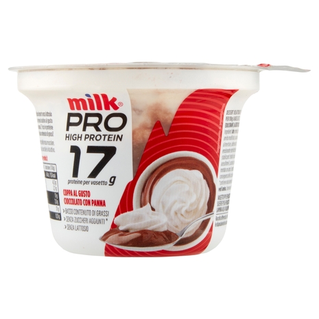 Milk Pro High Protein Coppa Cioccolato Panna, 170 g